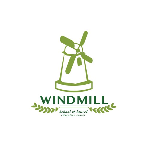 Logo Design for Windmill School in Portola Valley (Pre-school)