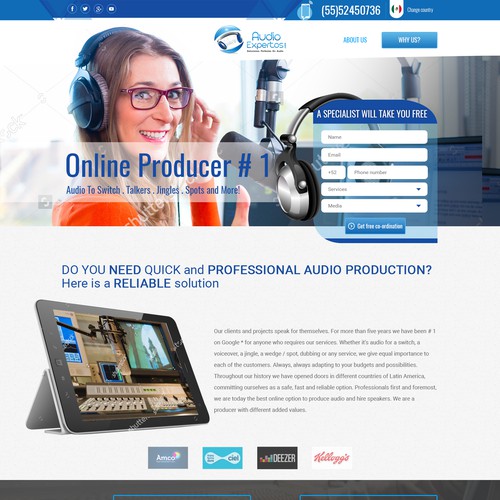 Mobile and tab responsive theme based wordpress design