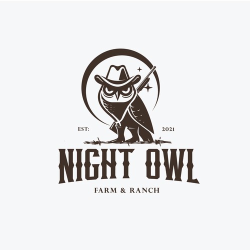 Minimilastic logo for Night Owl