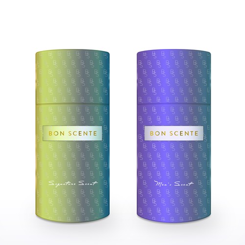 Essential Oil Infused Deodorant Label Design