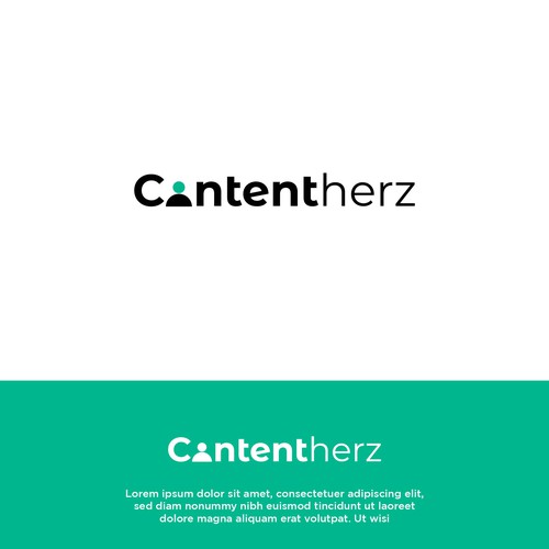 Logo Contentherz concept 1