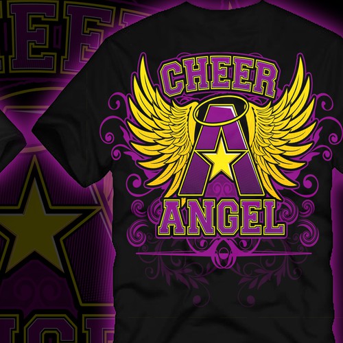 t-shirt design for Abstars Angels