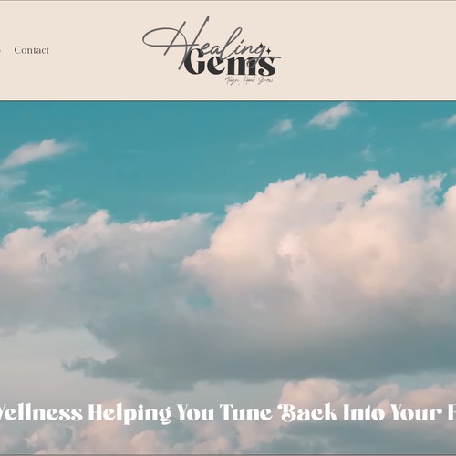 Dynamic ecommerce and appointment booking site for reiki healer