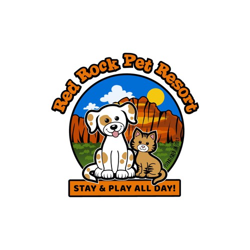 Pet Resort Logo