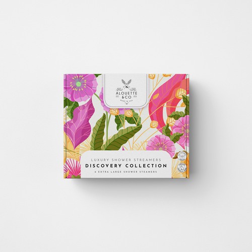 Shower Steamer Gift Box Design