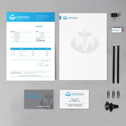 Business Card and Stationary Design 