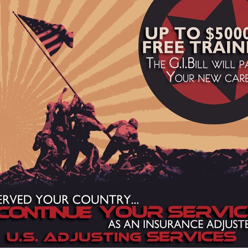 postcard or flyer for Catastrophe Adjuster Training Institute