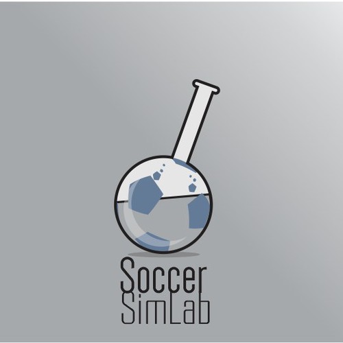 Design minimalist concept for Soccer SimLab