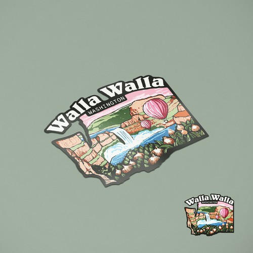 Walla Walla Sticker