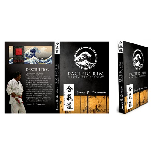 Create a book cover for a martial arts legend!