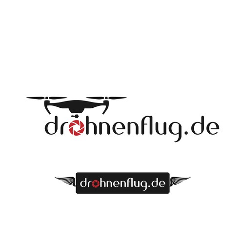 Logokonzept für Drohnenvermietung/Marketing