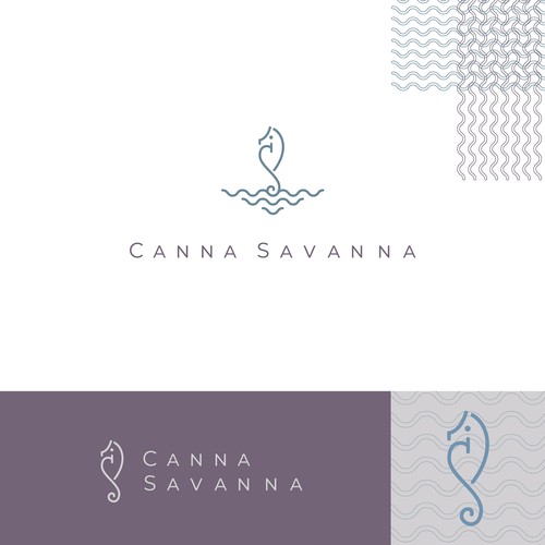 Identity design for cannabis brand