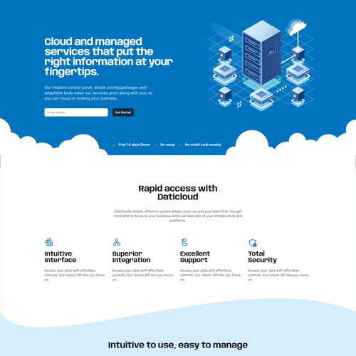 Cloud web design