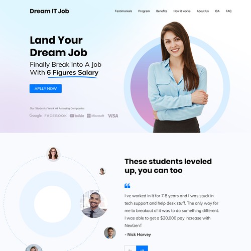 Super inspirational site for helping IT professionals land their dream job!