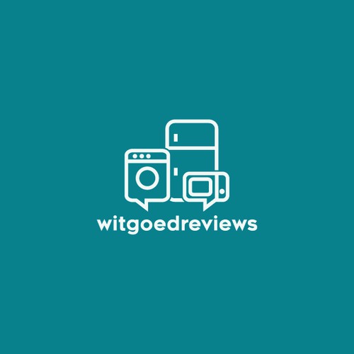 A minimal logo for white good appliances review website