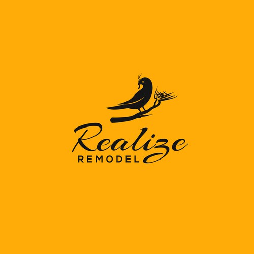Logo for Realestate remodeling brand "Realize Remodel"