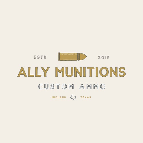 Logo Design Concept for Ally Munitions