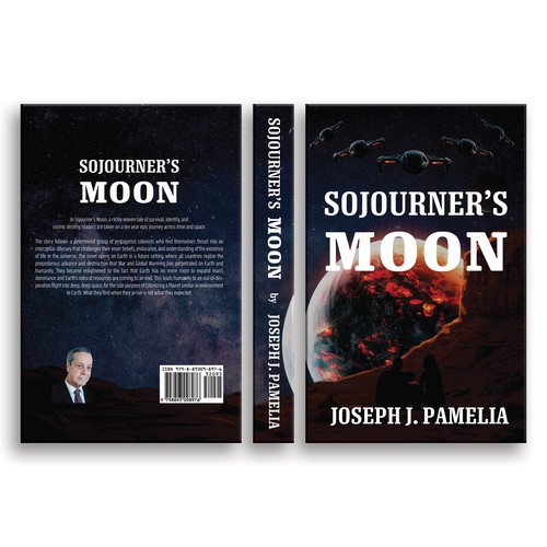 Book Cover Design Concept for "Sojourner's Moon"