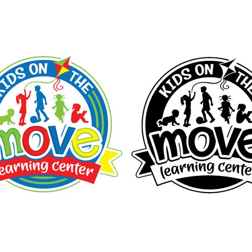 Create a fun & kid friendly logo for Kids on the Move Learning Center