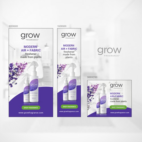 Banners for Grow Fragrance
