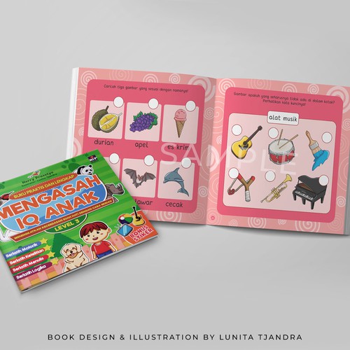 Illustration & Layout Design for Children Activity Book