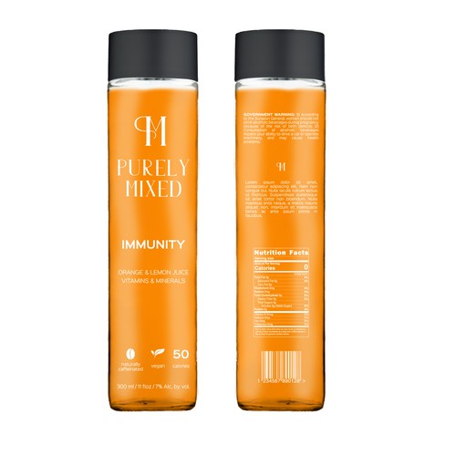 Minimalist elegant label
