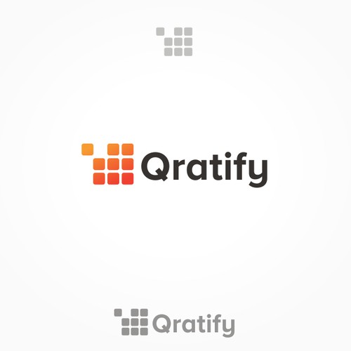 QRatify logo design