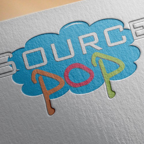 Create an amazing logo for SourcePop (a knowledge management & collaboration software platform)