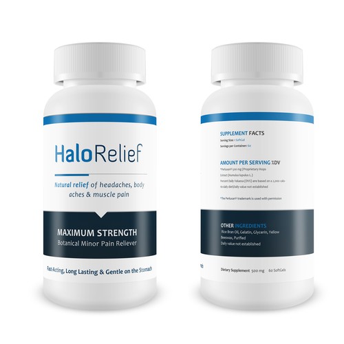 Create the next product label for Halo Health