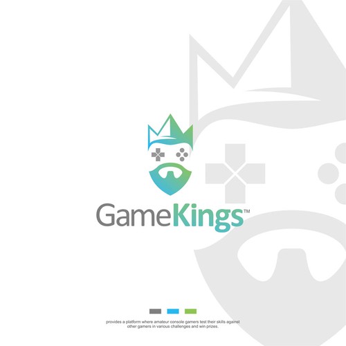 GameKings logo design