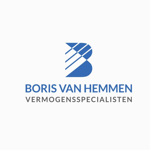 Lettermark concept for Boris Van Hemmen