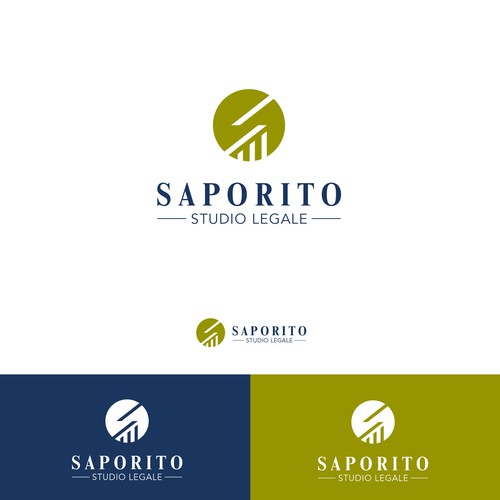 Finalist logo concept designed for legal firm in Italy.  women with 20+ lbs to shed. [January 2017]