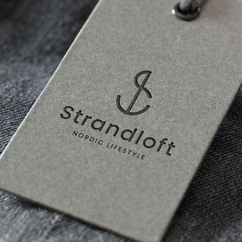 Modern Minimalist logo concept for Strandloft