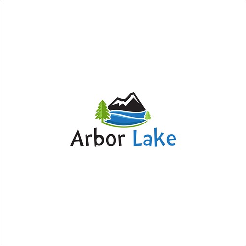 logo for lake concept