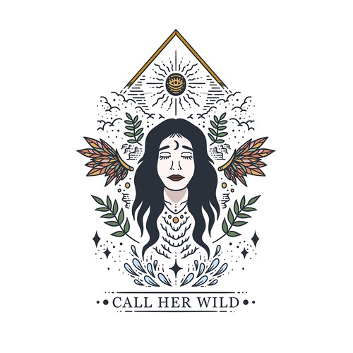 T-shirt design for Boho-retail