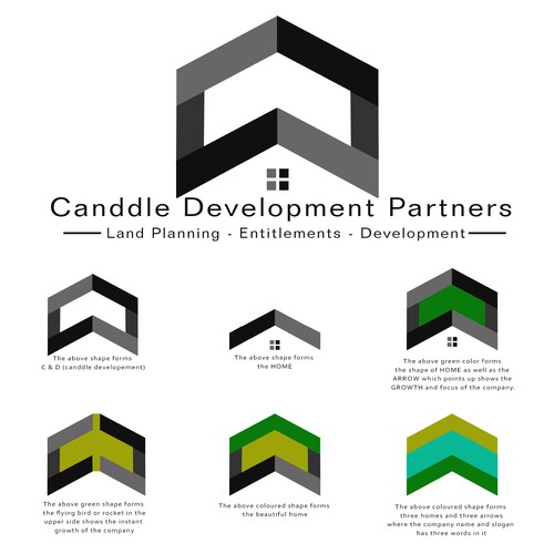 Create a logo incorporating housing as part of design.  Please no flames or Candles