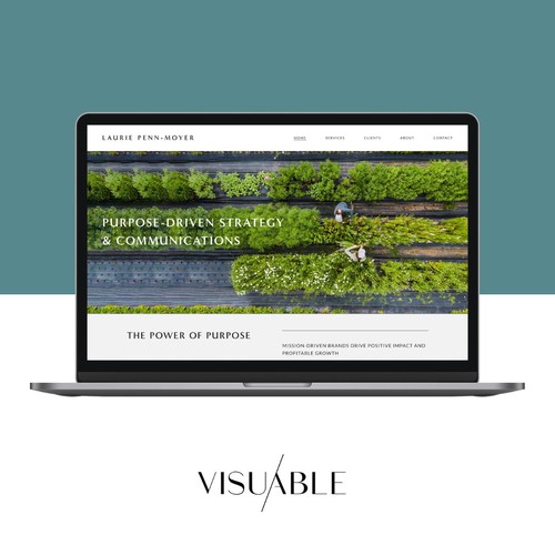 Squarespace Website Design for a Business & Consulting company  