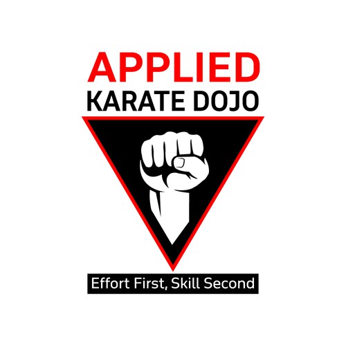 Applied Karate Dojo Logo Design
