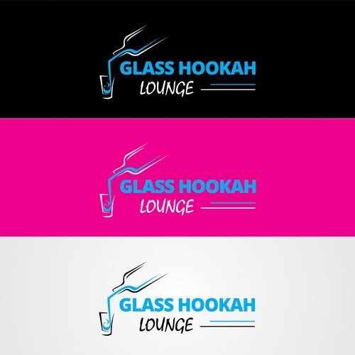 Win the GLASS HOOKAH LOUNGE logo design contest!