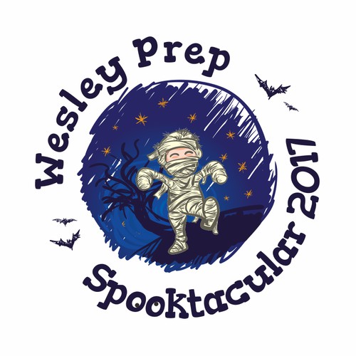 Logo for Halloween school