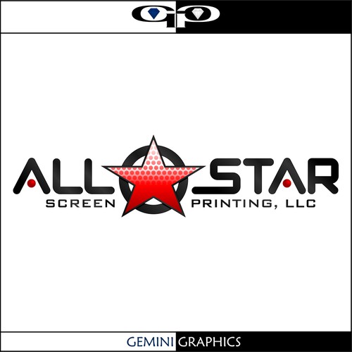 logo for All-Star Screen Printing, LLC.