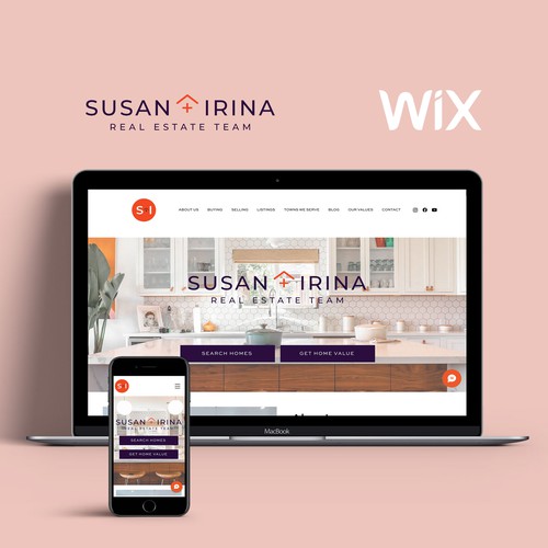 Wix website - redesign
