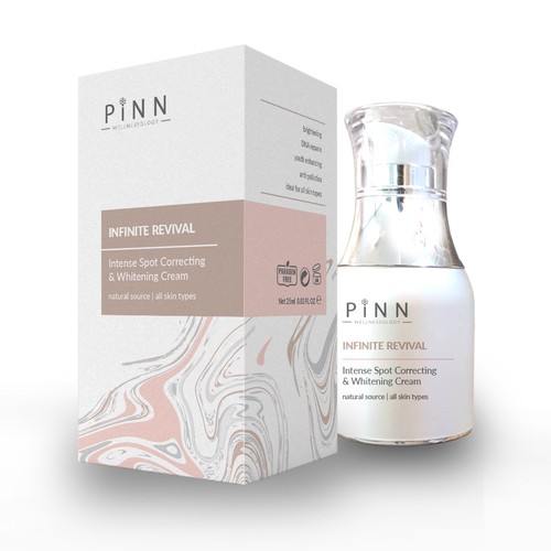 Packaging concept for PINN Cream