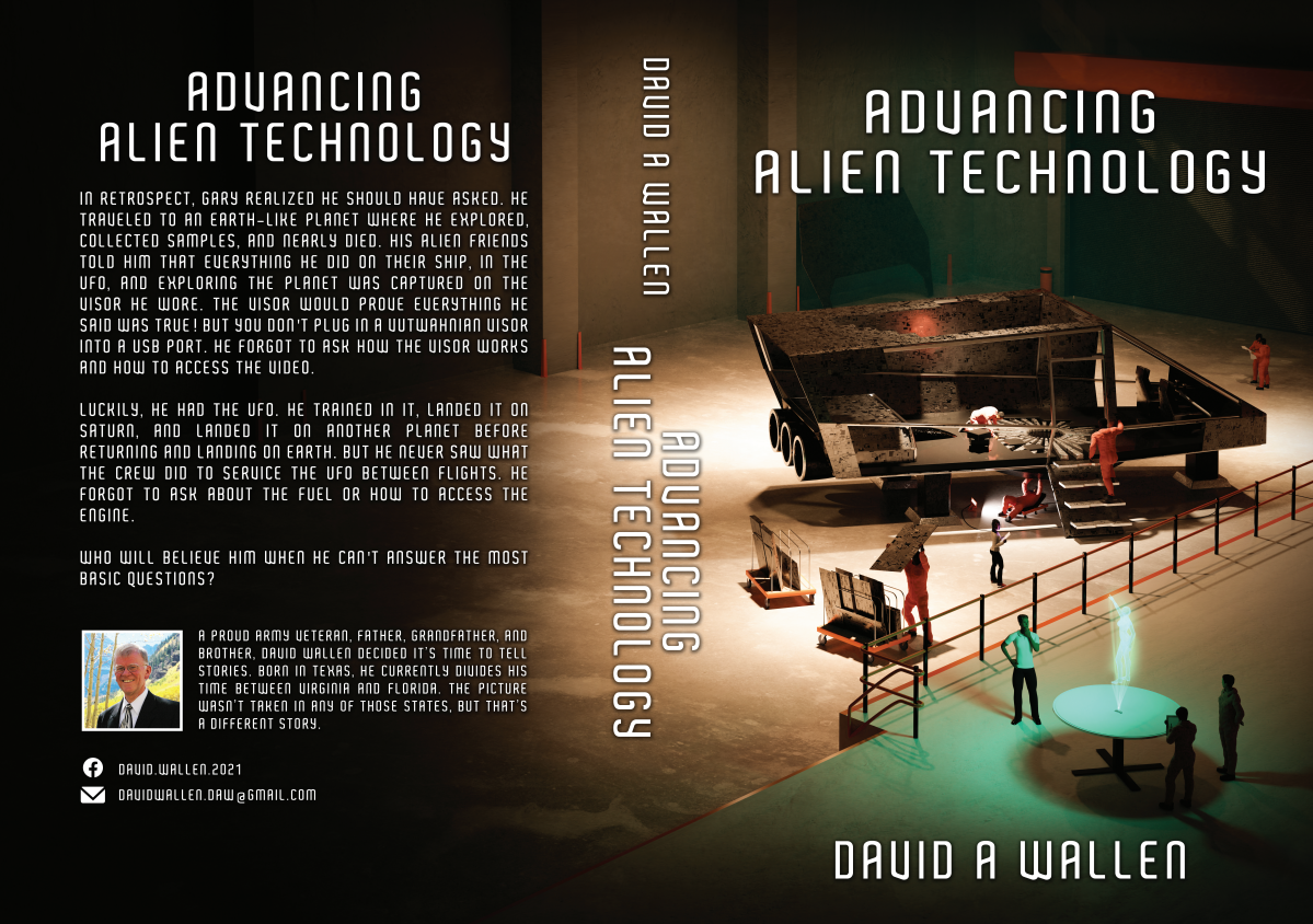 Science fiction book cover