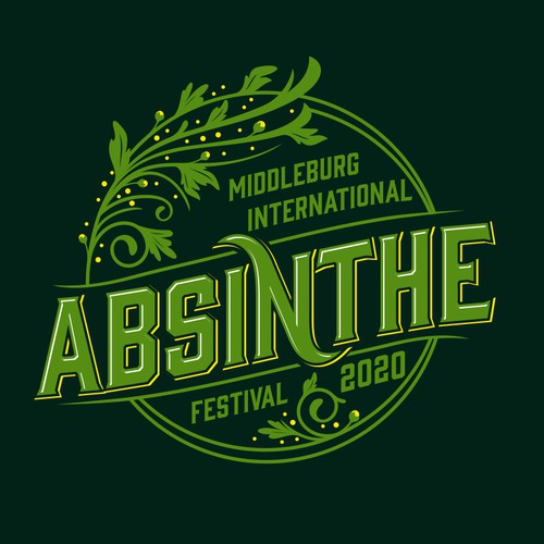 International Absinthe Festival Logo Design