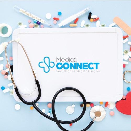 MedicaConnect Logo Design