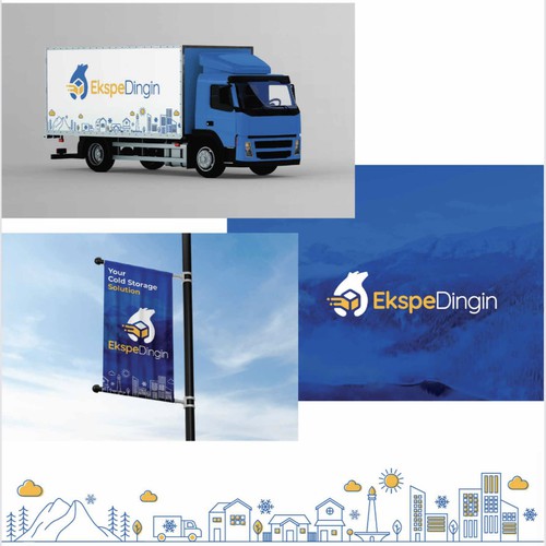 Logo and branding package for EkspeDingin