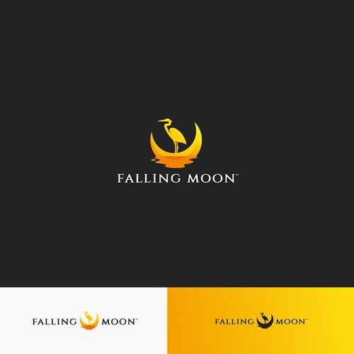 Falling Moon Logo