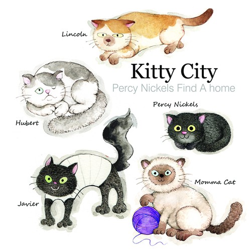 Kitty City Children's Book - Sample Page with Title Needed