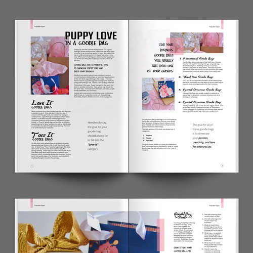 Ebook Layout for Pupcake Sugar